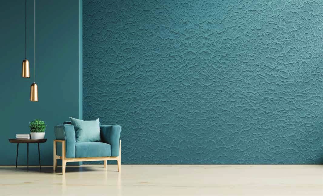 Cloud Crinkle: Rainbow Aura texture on a room wall