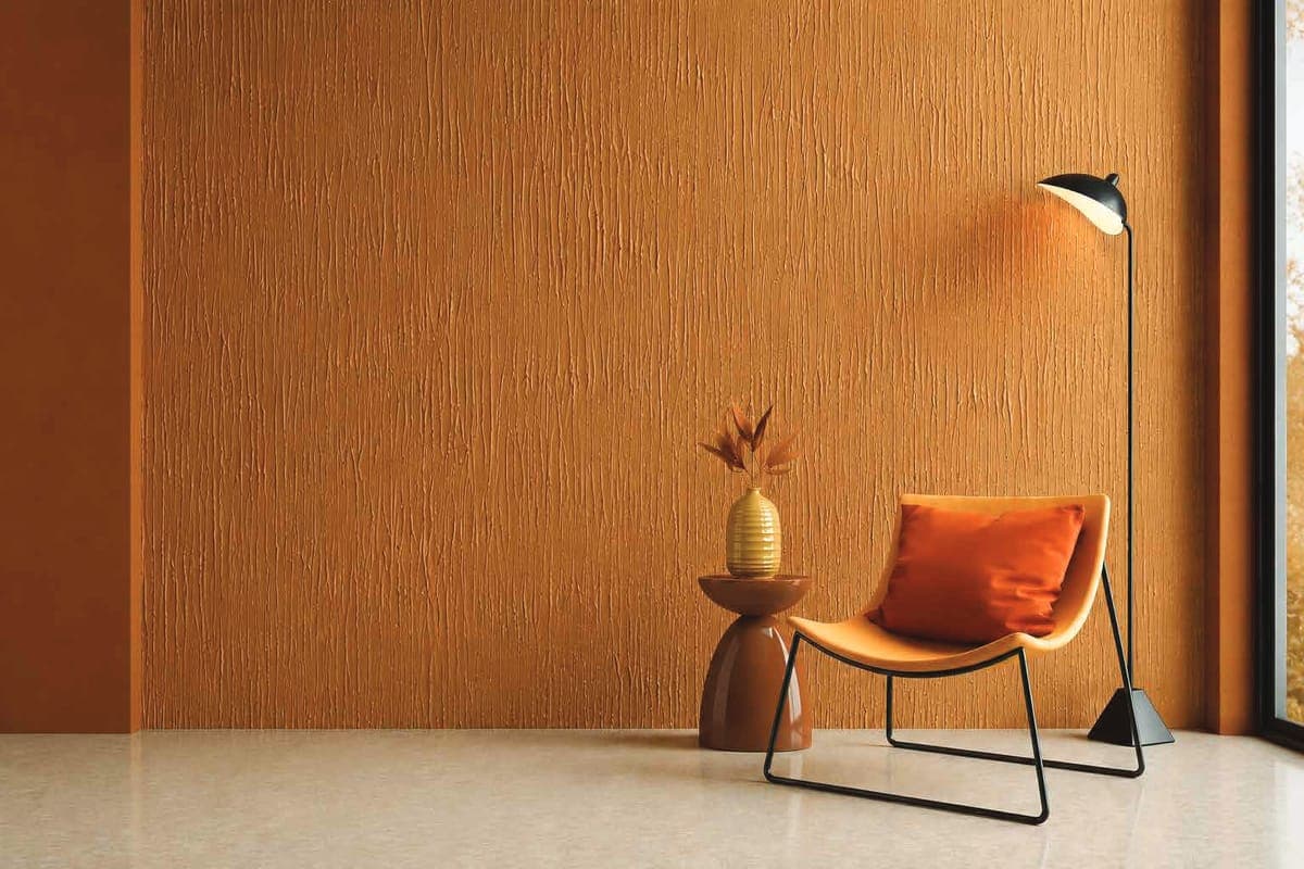 Golden Bark: Rainbow Aura texture on a room wall