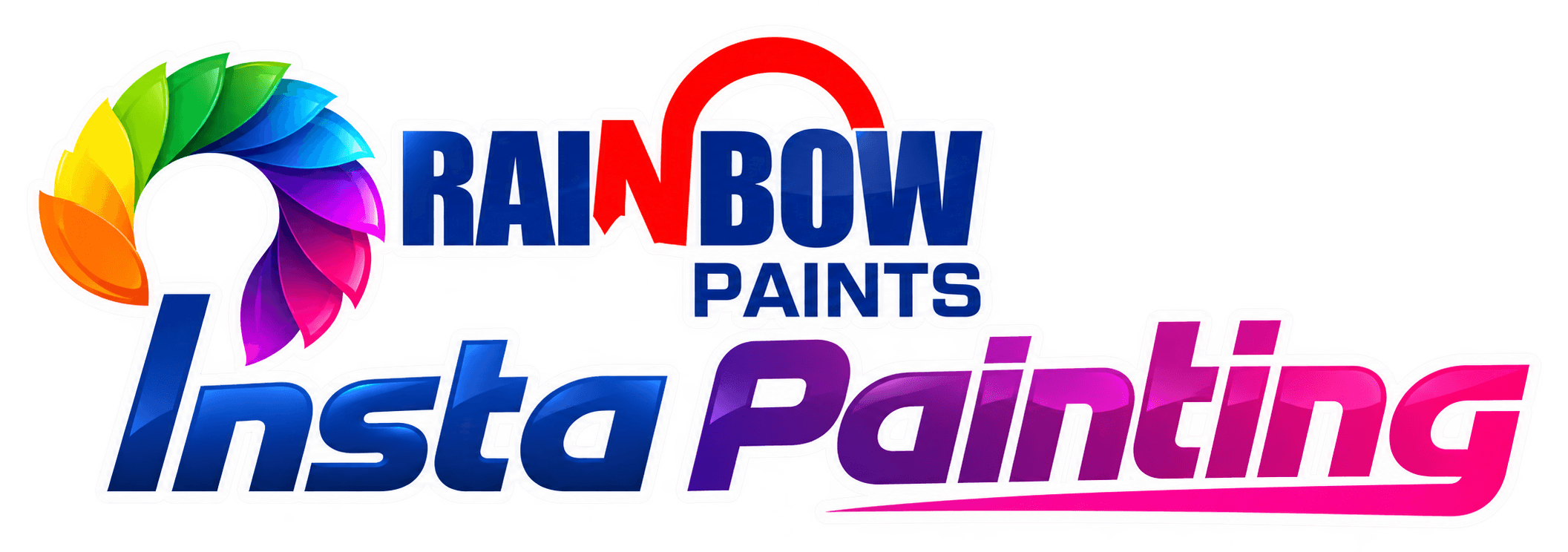 Rainbow Paints Insta Painting