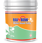 Rainbow water based putty pail