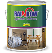 Rainbow synthetic undercoat tin