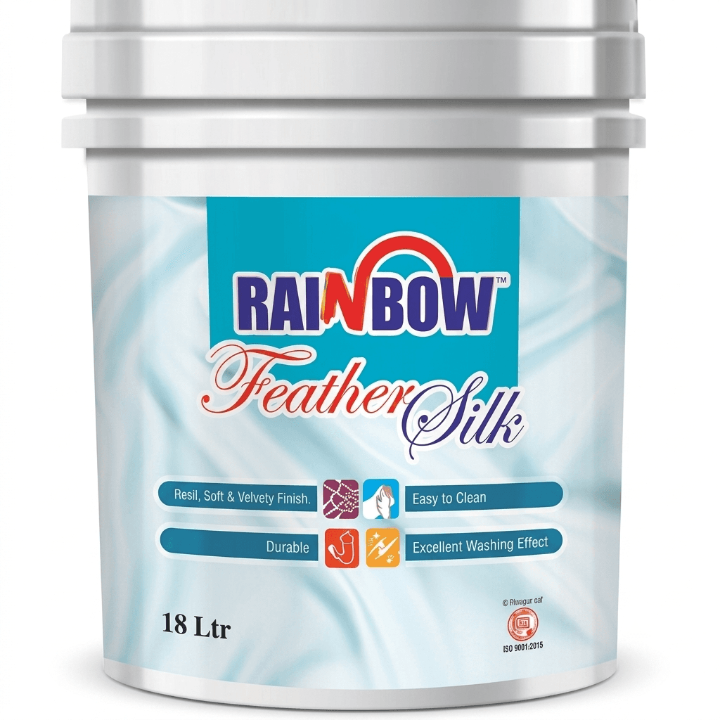 Rainbow Feather Silk silk emulsion, 18 litre pail